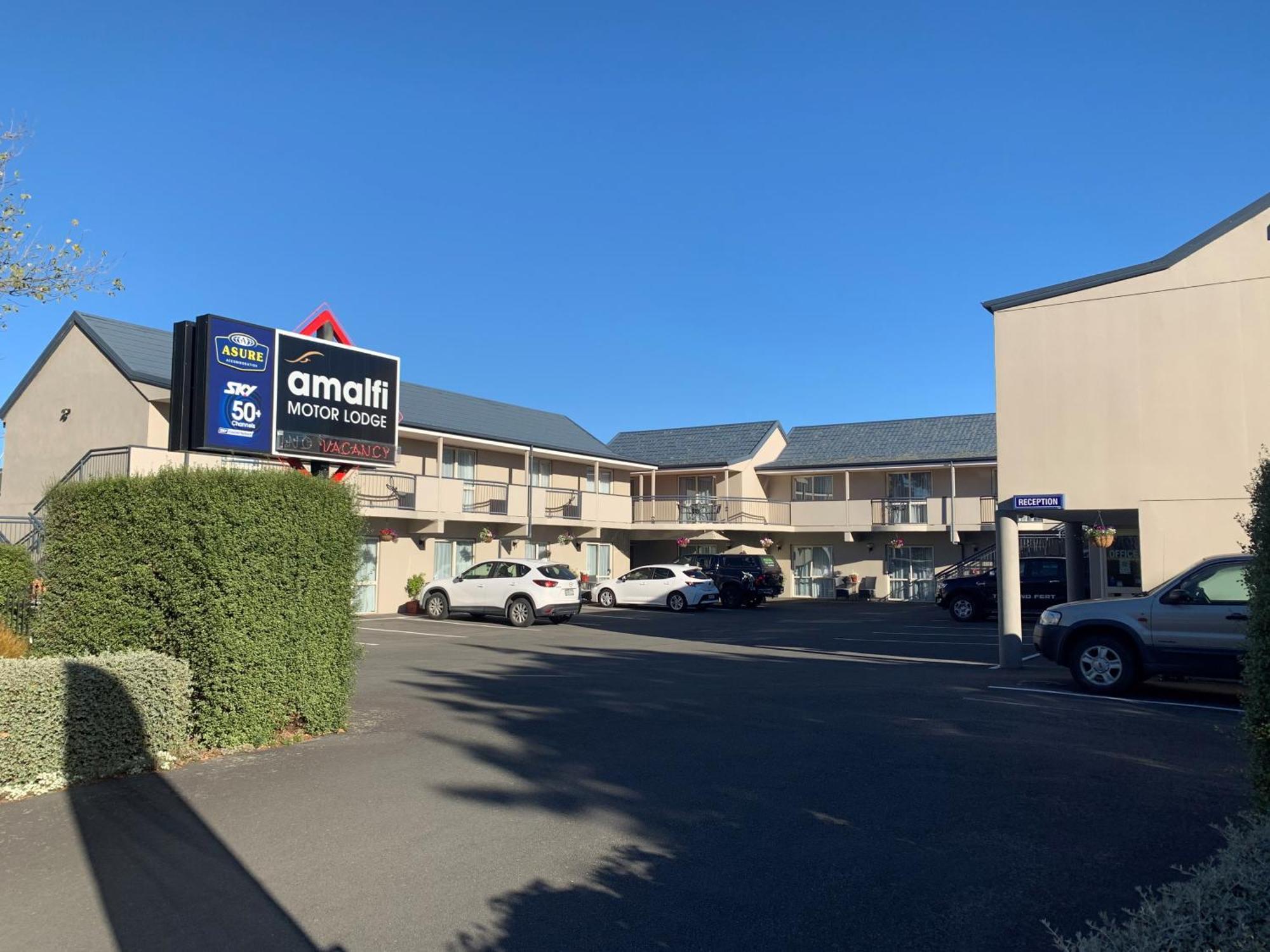 Amalfi Motor Lodge Christchurch Ngoại thất bức ảnh
