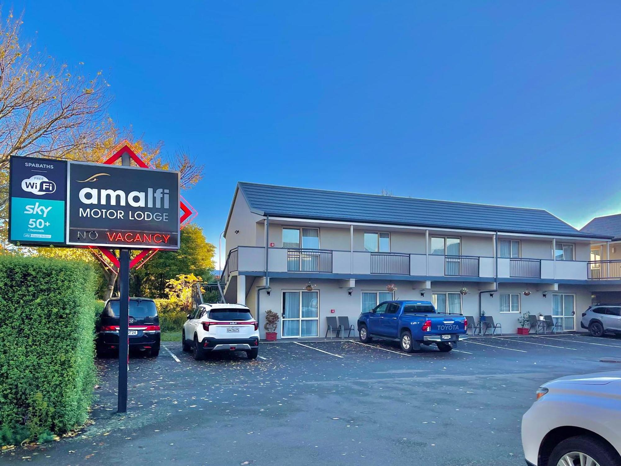 Amalfi Motor Lodge Christchurch Ngoại thất bức ảnh