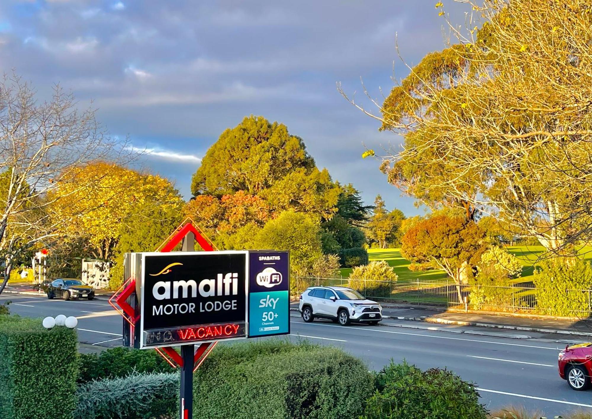 Amalfi Motor Lodge Christchurch Ngoại thất bức ảnh